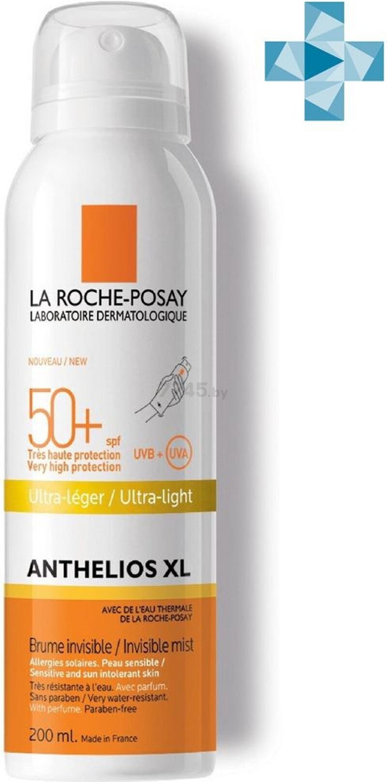 Спрей-вуаль солнцезащитный LA ROCHE-POSAY Anthelios XL SPF 50+ 200 мл (0381040860)
