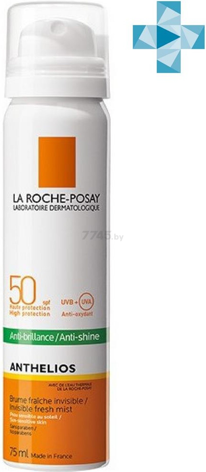 Спрей-вуаль солнцезащитный LA ROCHE-POSAY Anthelios Матирующий SPF 50 75 мл (0380359256)