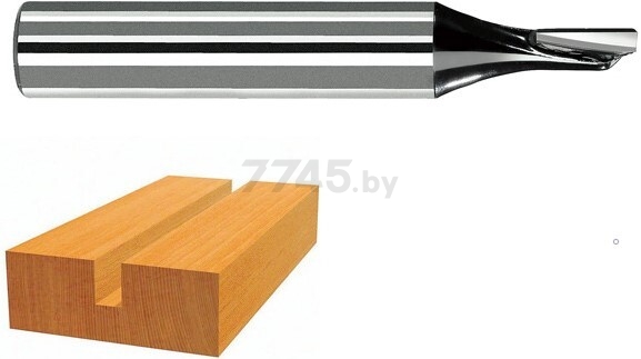 Фреза по дереву пазовая прямая 3х8х51 мм BOSCH Standard for Wood (2608628376) - Фото 2
