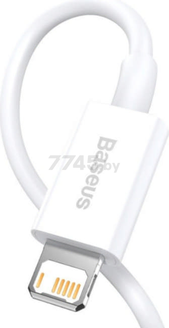 Кабель BASEUS Superior Fast Charging Lightning White (CALYS-02) - Фото 3