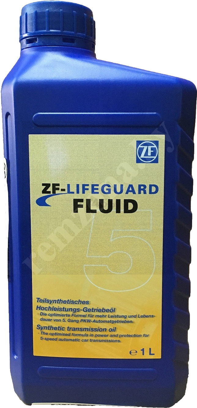 Масло трансмиссионное синтетическое ZF Lifeguard Fluid 5 1 л (S671.090.170)