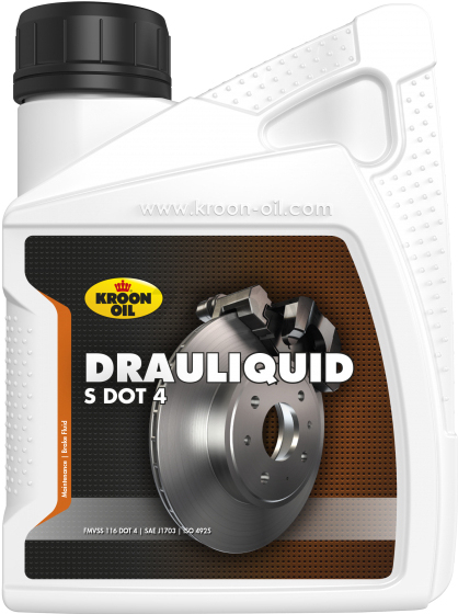 Тормозная жидкость KROON-OIL Drauliquid-S DOT 4 500 мл (35663)