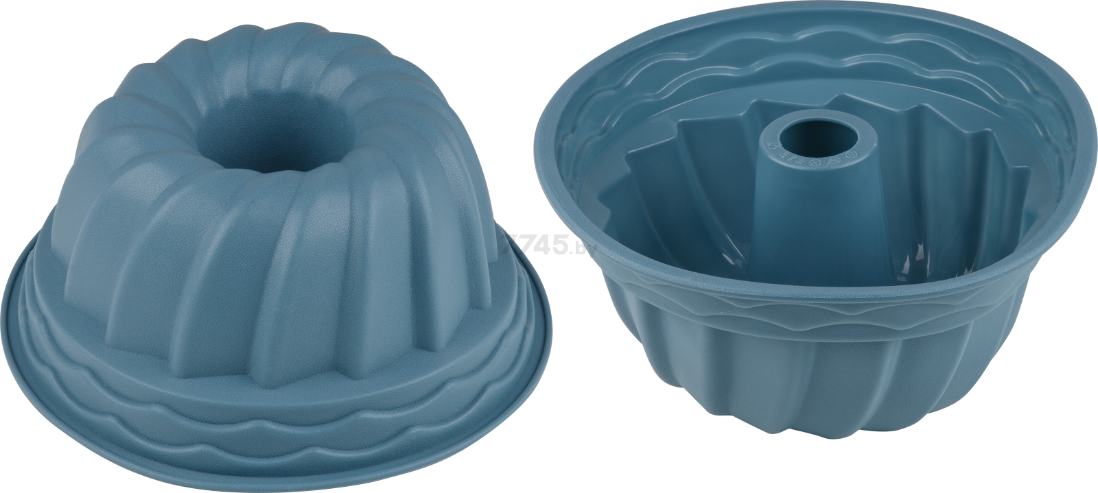 Форма для выпечки кекса силиконовая 24х10,5 см PERFECTO LINEA Bluestone серо-голубой (20-002818)