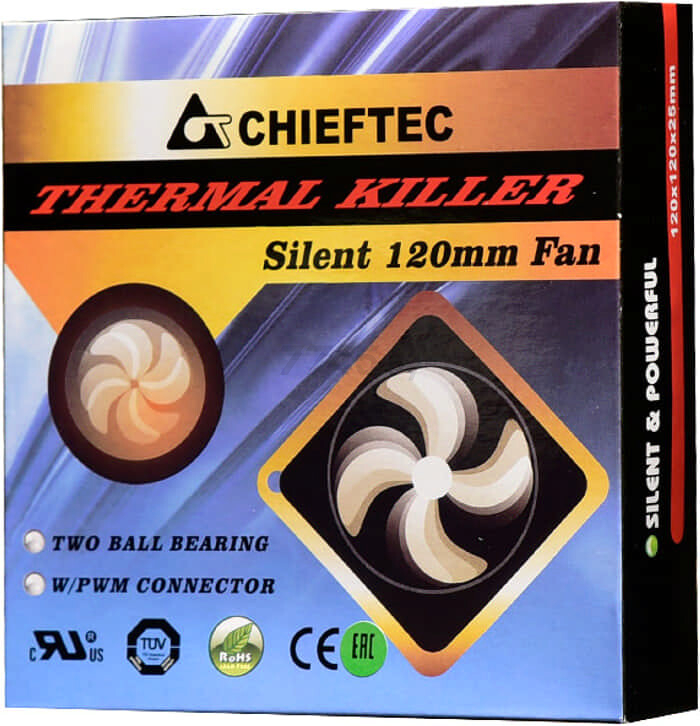 Вентилятор для корпуса CHIEFTEC AF-1225PWM - Фото 2