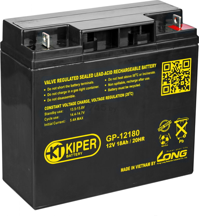 Аккумулятор для ИБП KIPER GP-12180