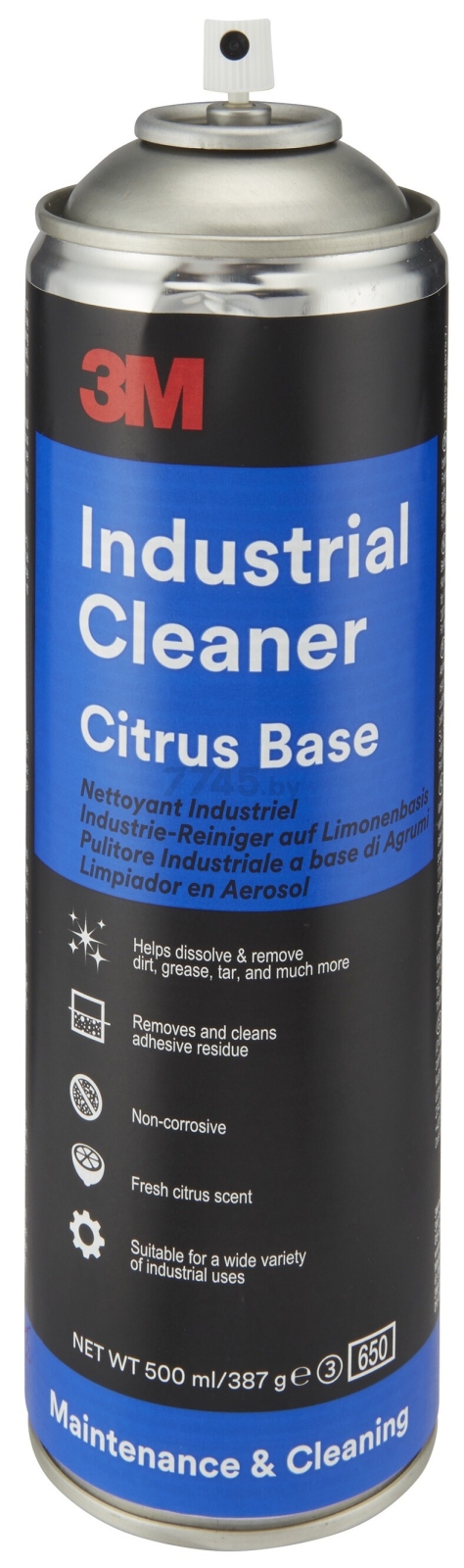 Очиститель 3М Industrial Cleaner 500 мл (UU009491075) - Фото 3