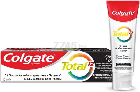 Зубная паста COLGATE Total 12 Профессиональная Глубокое Очищение 75 мл (6920354827051)