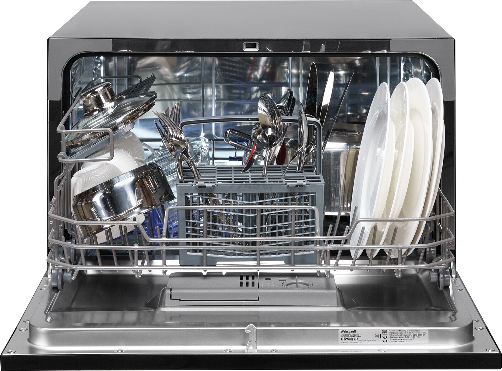 Машина посудомоечная WEISSGAUFF TDW 4017D - Фото 5