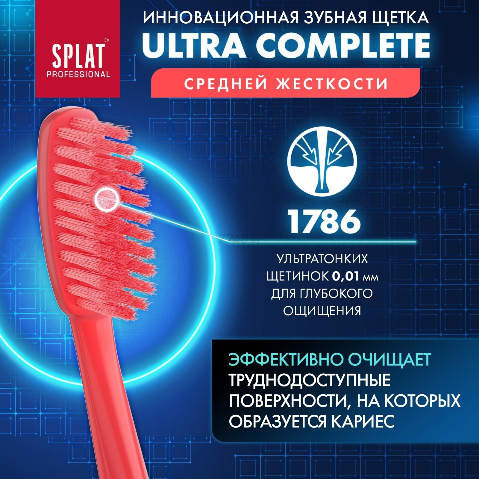 Зубная щетка SPLAT Professional Ultra Complete (4603014011909) - Фото 19
