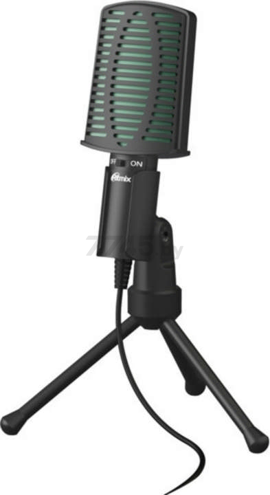 Микрофон RITMIX RDM-126 (RDM-126-BLACK-GREEN) - Фото 2