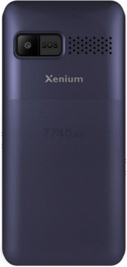Мобильный телефон PHILIPS Xenium E207 Blue - Фото 3