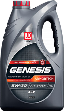 Моторное масло 5W30 синтетическое ЛУКОЙЛ Genesis Armortech GC 4 л (3149300)