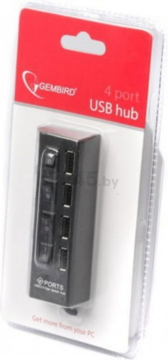 USB-хаб GEMBIRD UHB-U2P4-02 - Фото 3