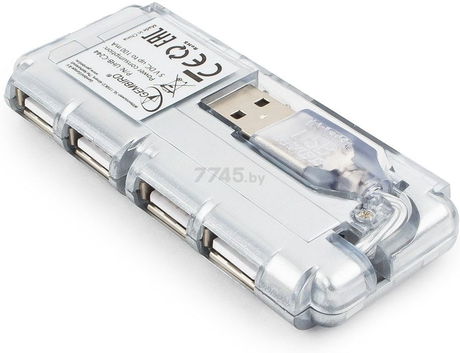 USB-хаб GEMBIRD UHB-C244 - Фото 2