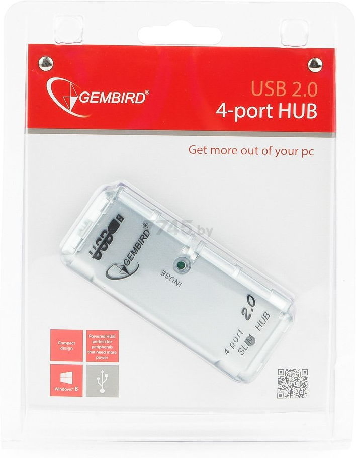 USB-хаб GEMBIRD UHB-C244 - Фото 4