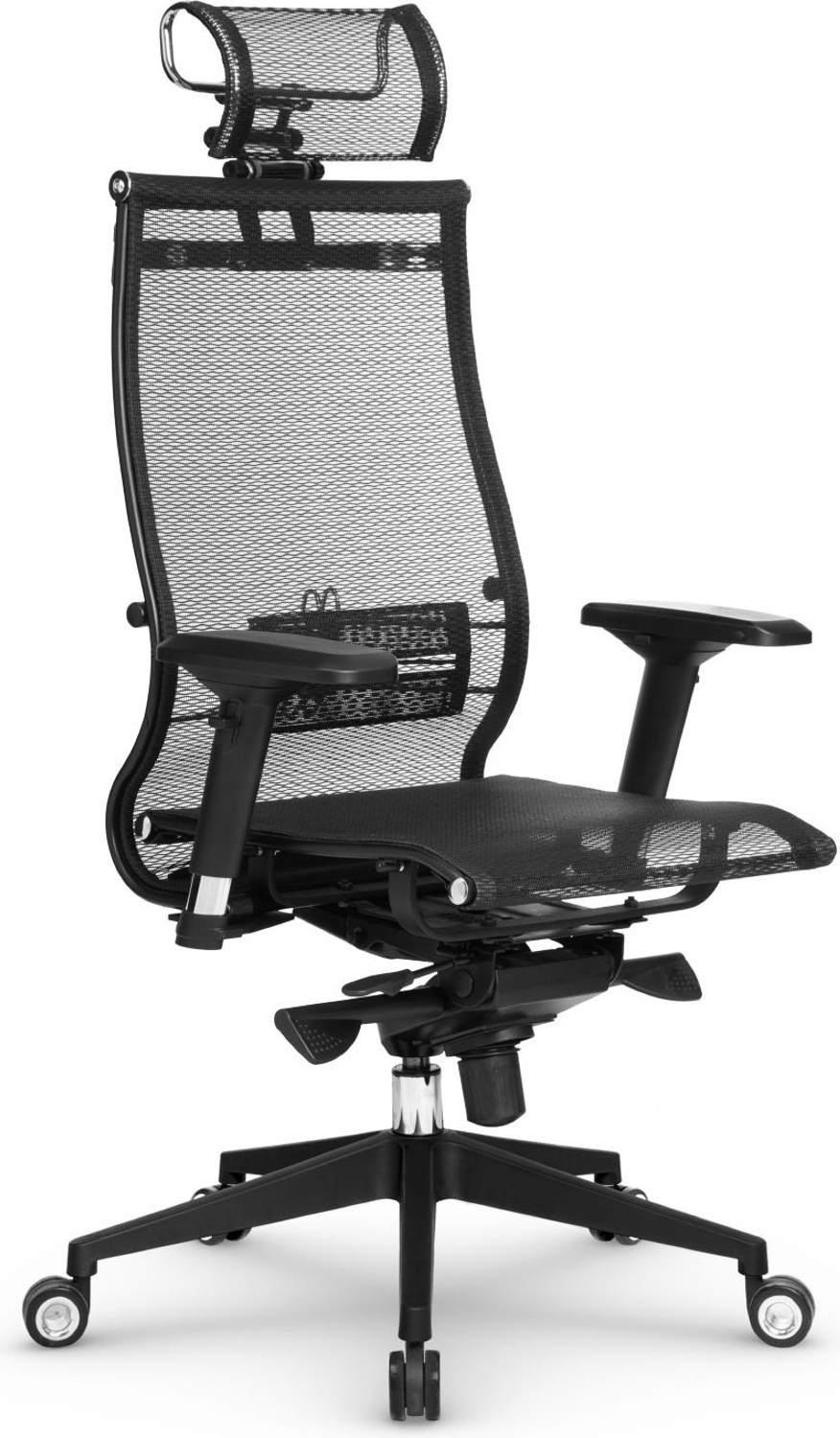 Кресло компьютерное METTA Samurai Black Edition черный