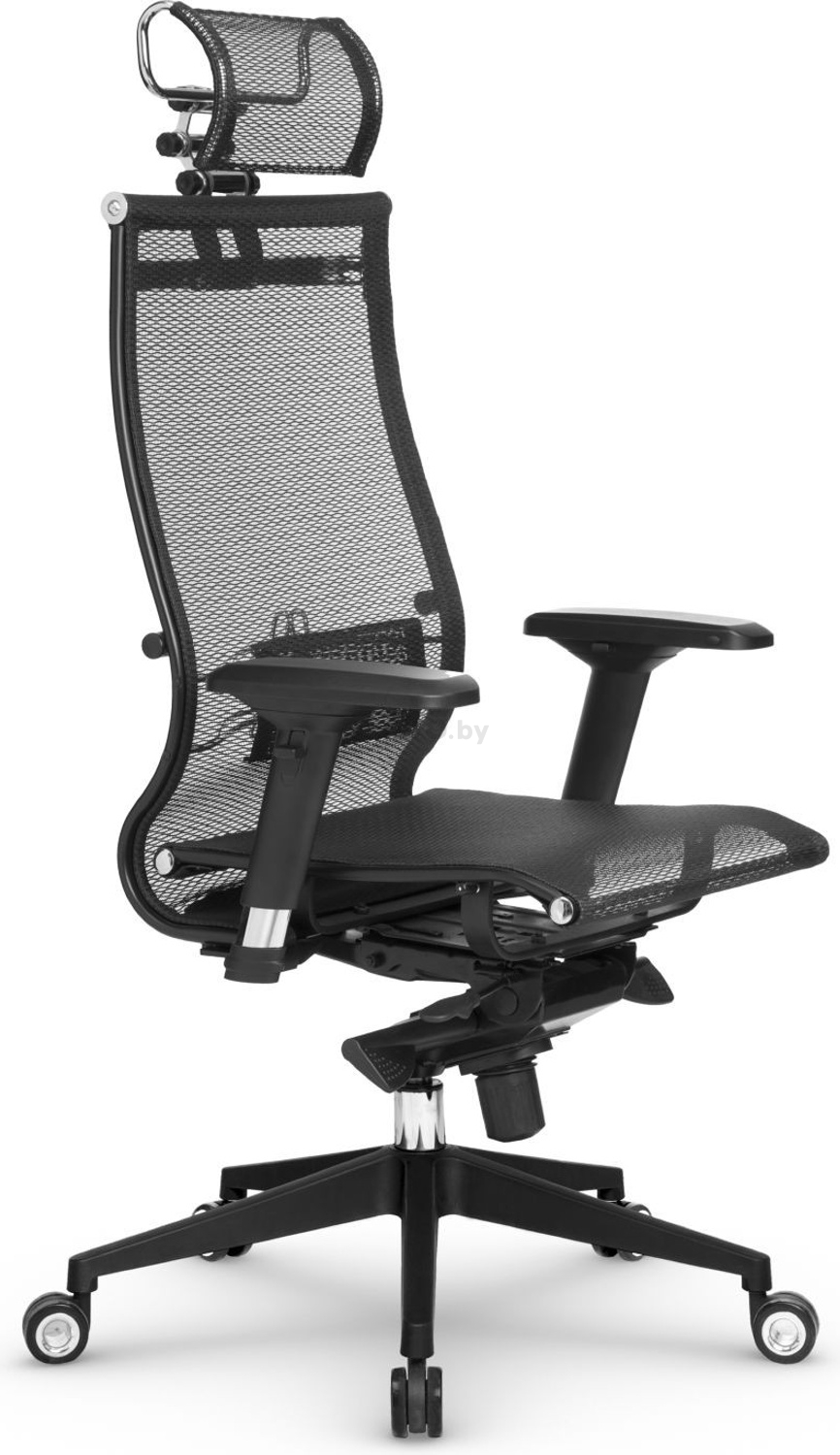 Кресло компьютерное METTA Samurai Black Edition черный - Фото 2