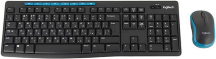 Комплект беспроводной клавиатура и мышь LOGITECH Wireless Desktop MK275 (920-008535) - Фото 3