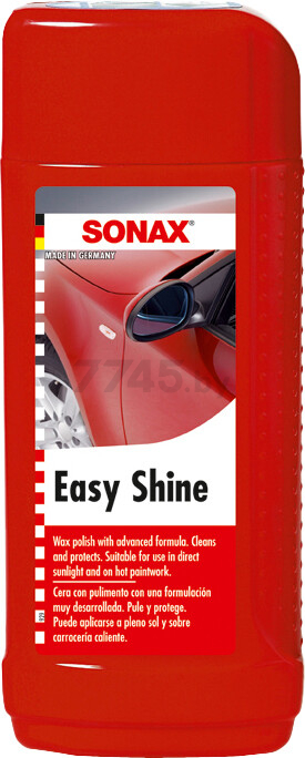 Полироль SONAX Easy Shine 250 мл (180100)