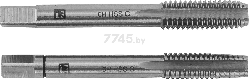 Набор метчиков M3 х 0,5 мм THORVIK T-Combo 2 предмета (MT305S2)