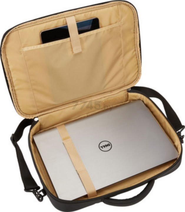 Сумка для ноутбука CASE LOGIC Propel 15.6" Briefcase Black (PROPC116K) 3204528 - Фото 4