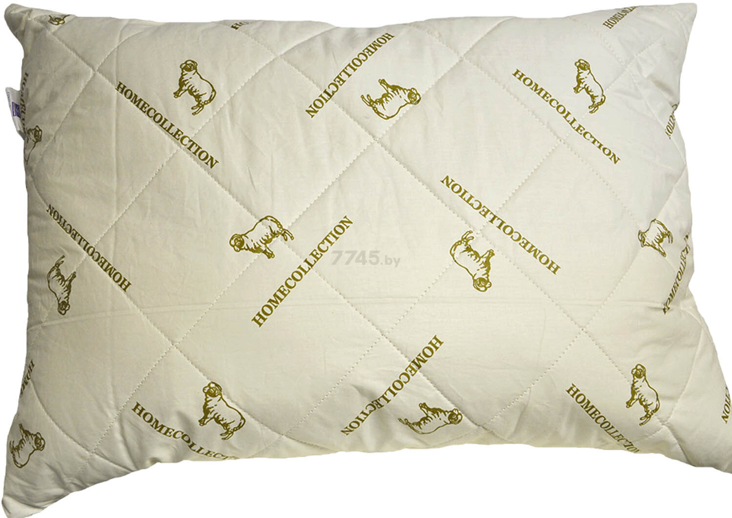 Подушка для сна ФАЙБЕРТЕК Овечья шерсть 48х68 см (68х48С.Ш)