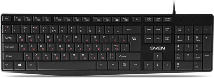Клавиатура SVEN KB-S305 Black
