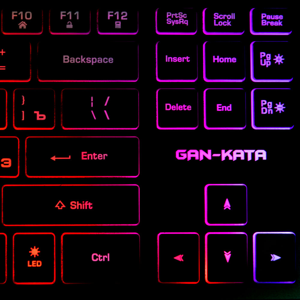 Клавиатура игровая DIALOG Gan-Kata KGK-17U Black - Фото 15