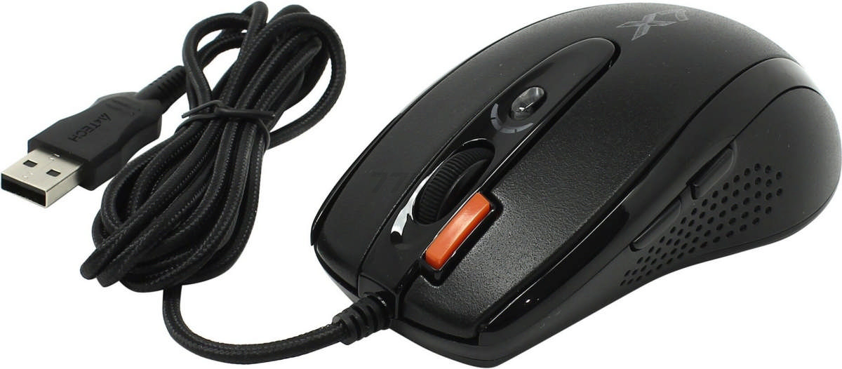 Мышь игровая A4TECH XL-750BK Black - Фото 5
