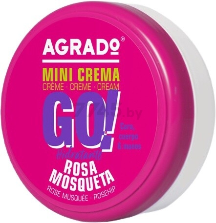 Крем для лица и тела AGRADO Mini Cream Go шиповник 50 мл (8433295000905)