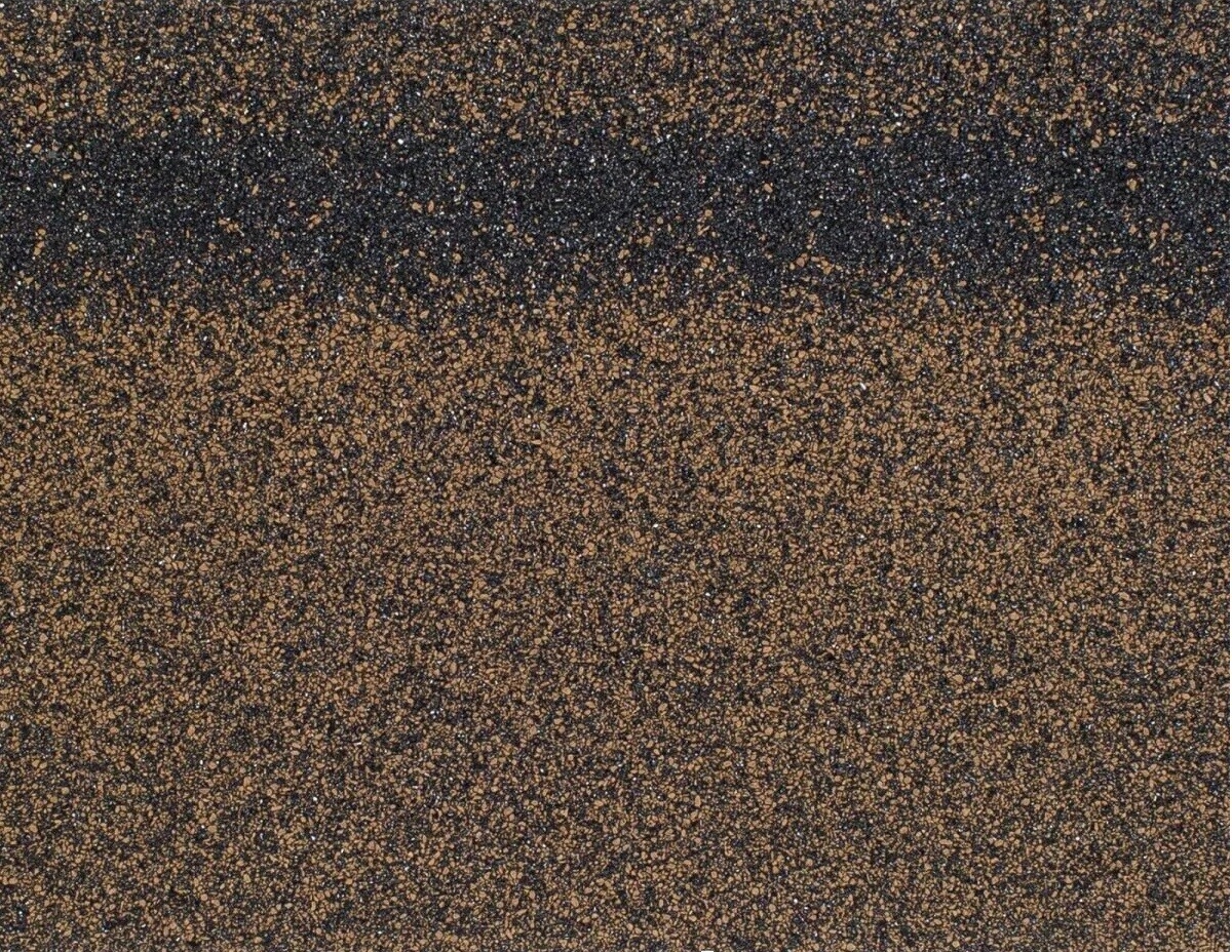 Гибкая черепица ТЕХНОНИКОЛЬ Шинглас коньково-карнизная микс коричневая (696535) - Фото 2