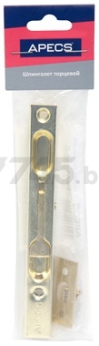 Шпингалет торцевой APECS FB-01-140-G 140 мм золото (00012455) - Фото 2