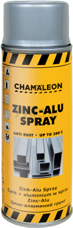 Грунт аэрозольный CHAMAELEON Zinc-Alu Spray 400 мл (26722)