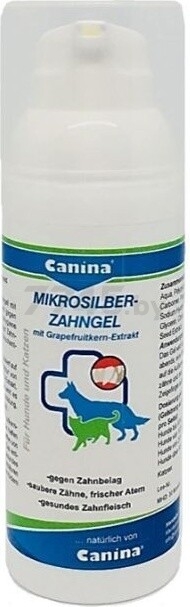 Гель зубной для животных CANINA Mikrosilber Zahngel 50 мл (4027565742639)