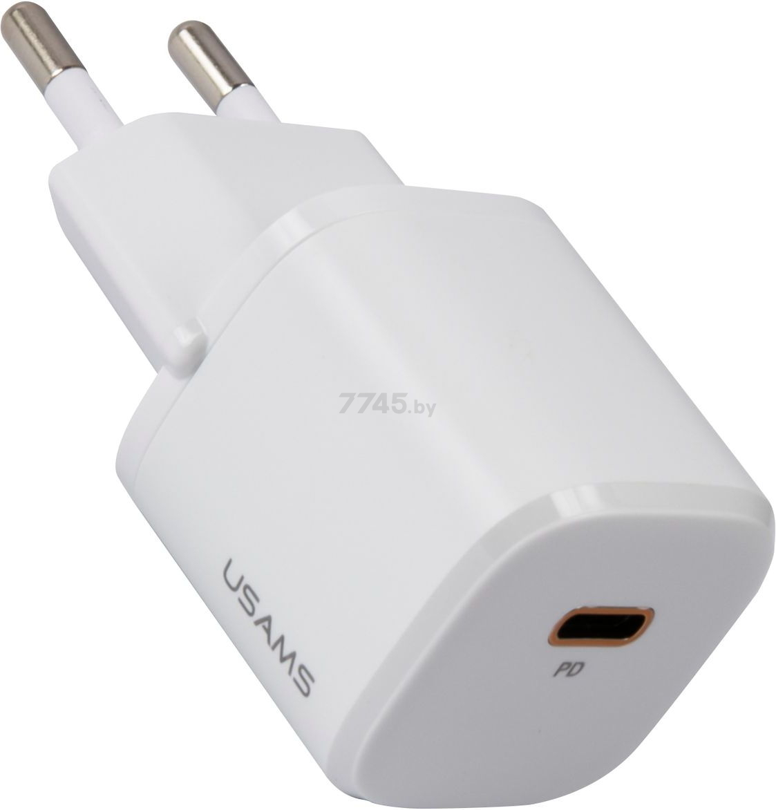Сетевое зарядное устройство USAMS T36 White (CC124TC02) - Фото 2