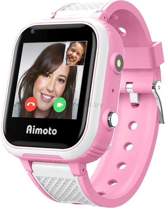 Умные часы детские Кнопка Жизни AIMOTO Pro Indigo 4G Pink