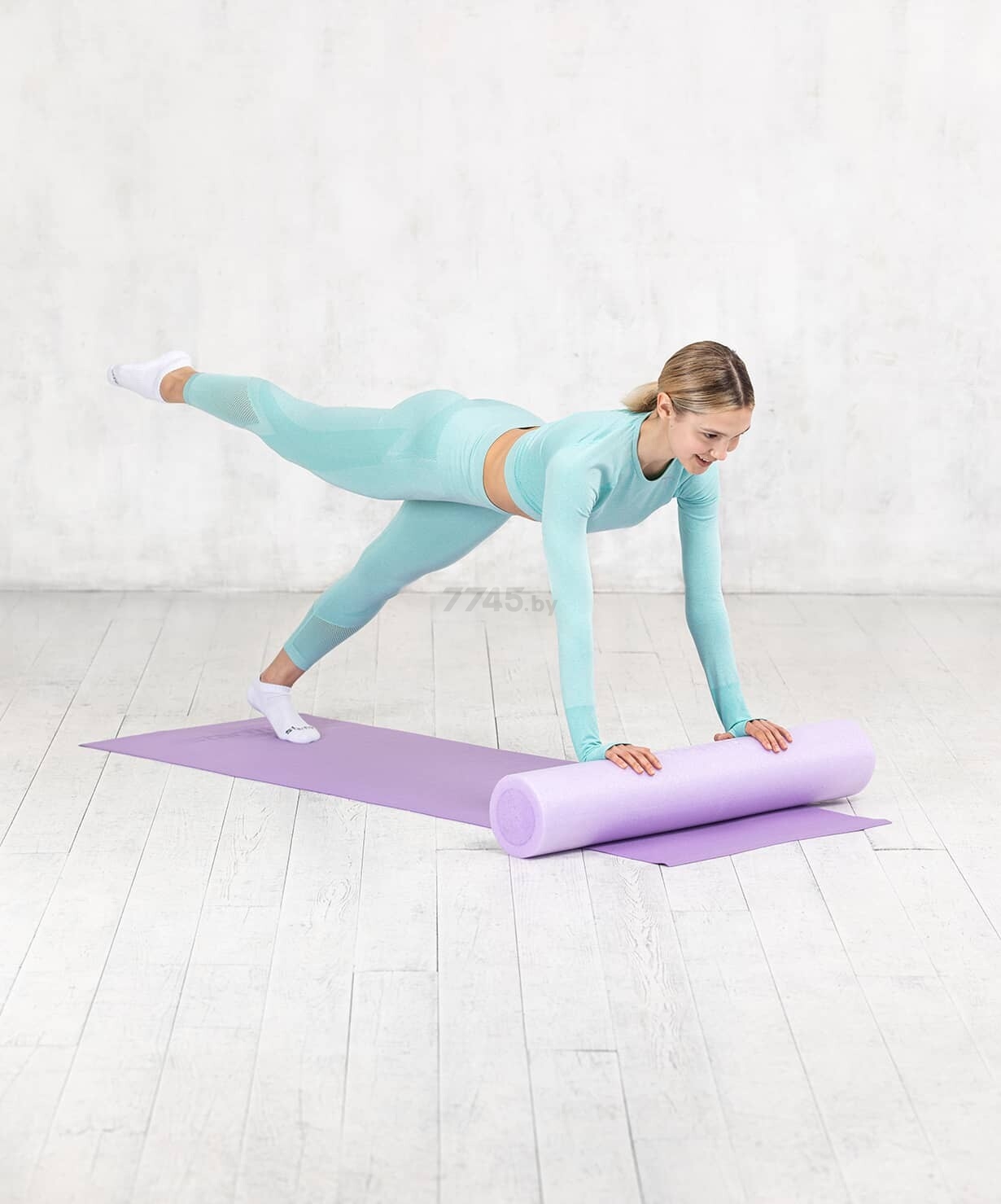 Валик для йоги STARFIT Core фиолетовый (FA-501-PU) - Фото 6