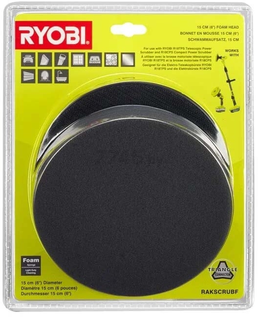 Губка для щеточной машины RYOBI Rakscrubf (5132005019) - Фото 4
