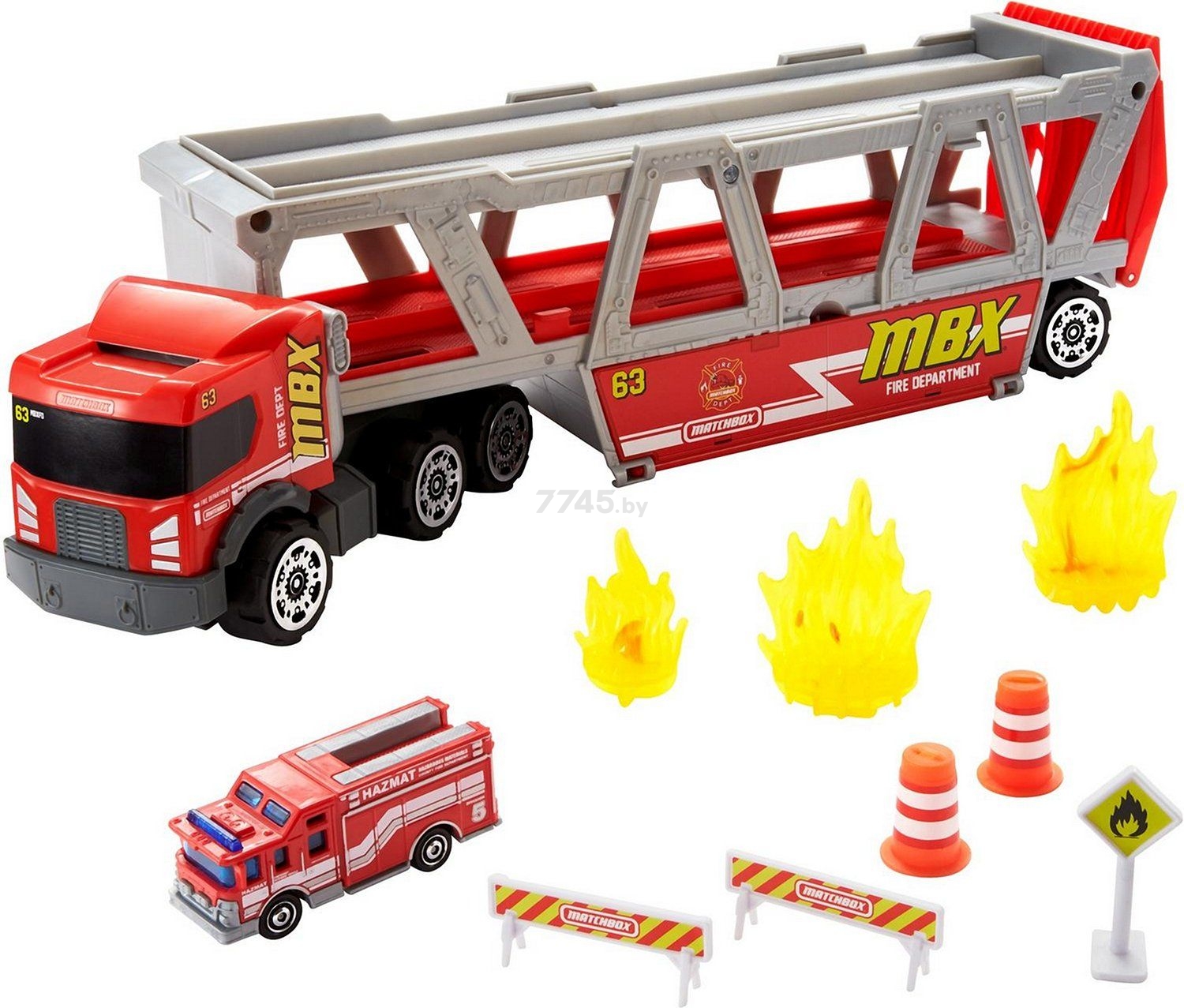 Пожарный тягач MATCHBOX (GWM23)