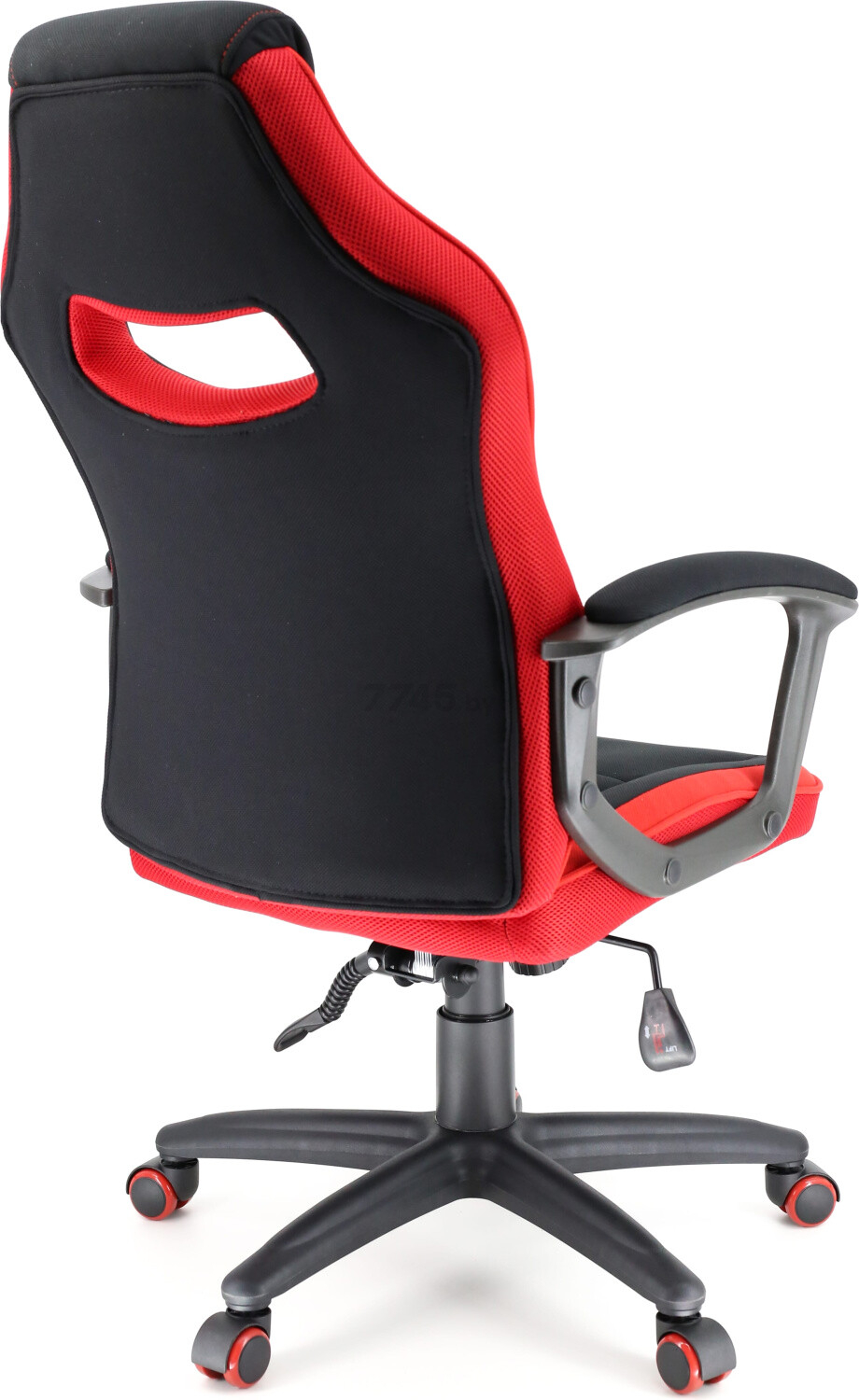 Кресло геймерское EVERPROF Stels ткань черный/красный - Фото 3