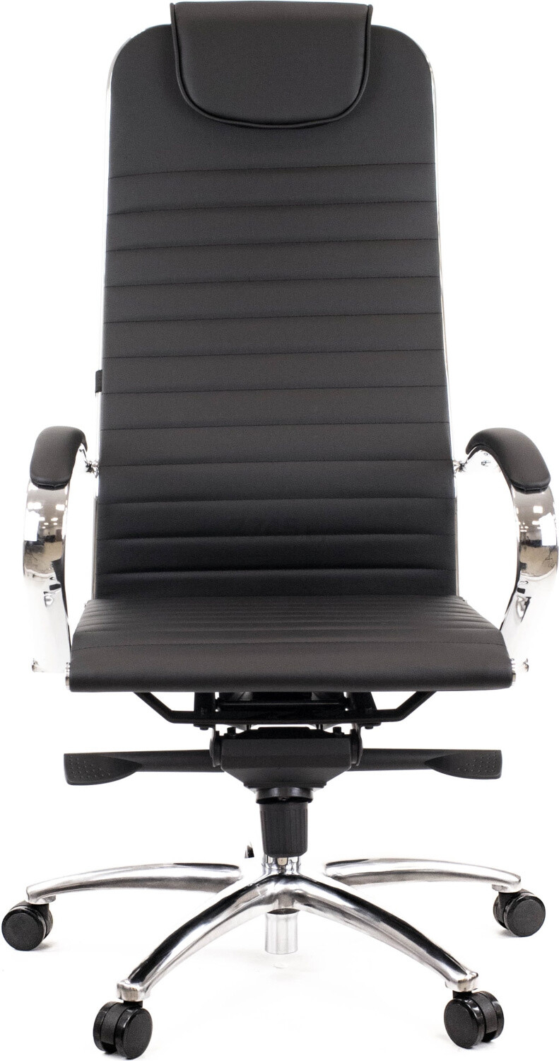 Кресло компьютерное EVERPROF Deco экокожа черный - Фото 3