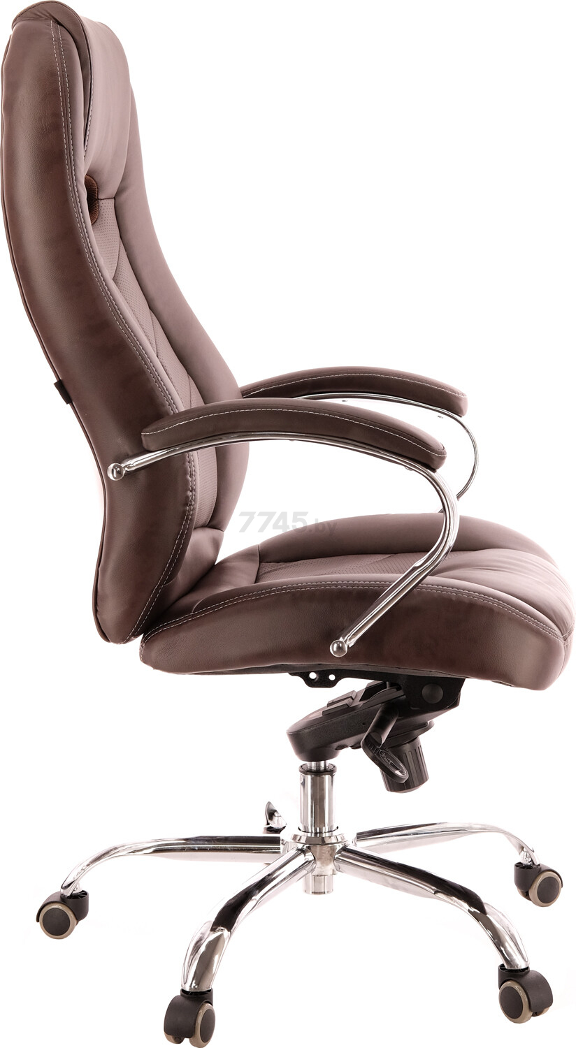 Кресло компьютерное EVERPROF Drift экокожа коричневый - Фото 2