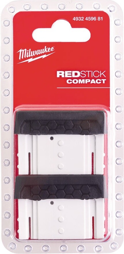 Заглушки торцевые для уровня MILWAUKEE Redstick Compact 2 штуки (4932459681) - Фото 2
