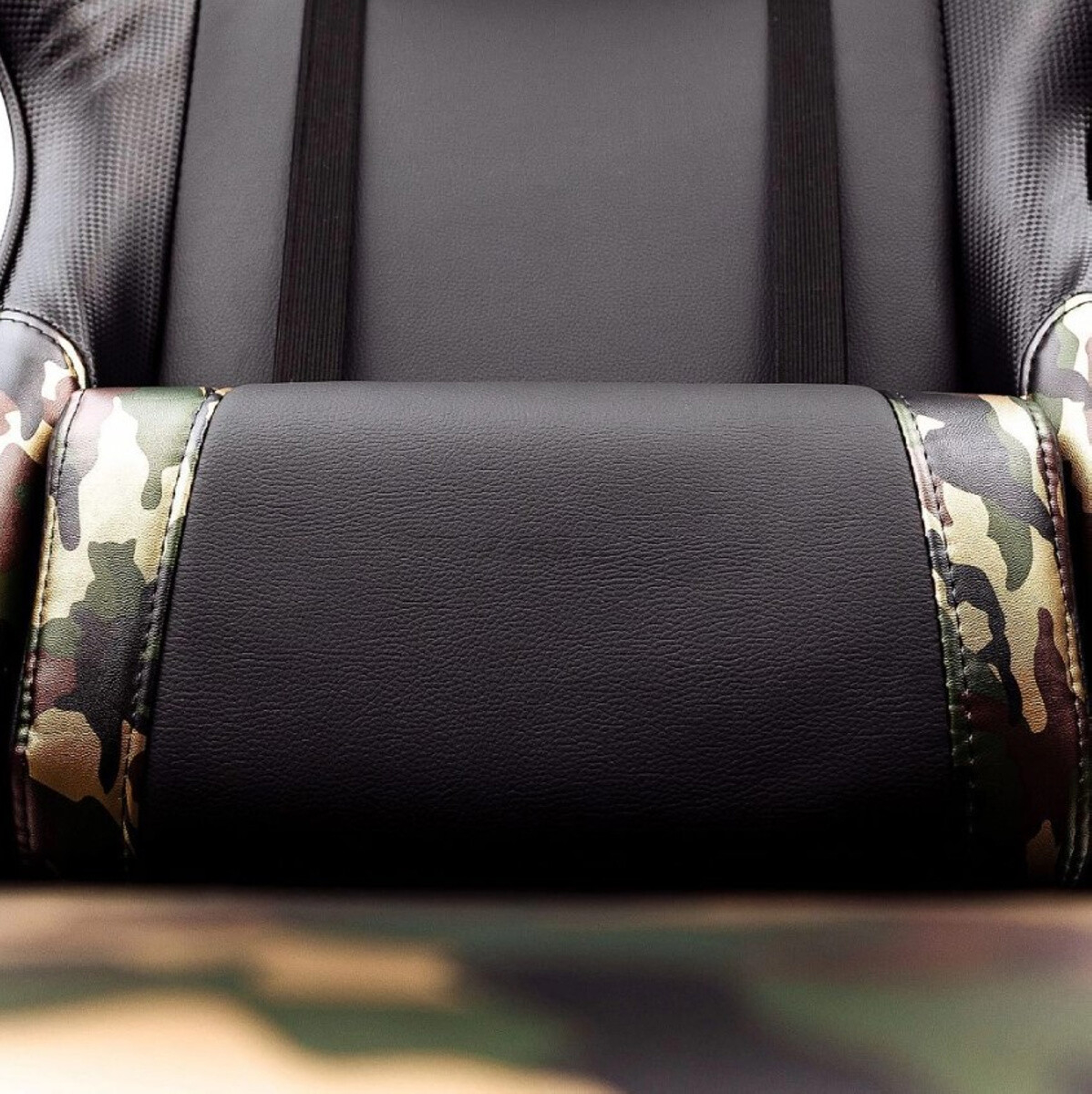 Кресло геймерское AKSHOME Military Eco черный/камуфляж (80008) - Фото 14