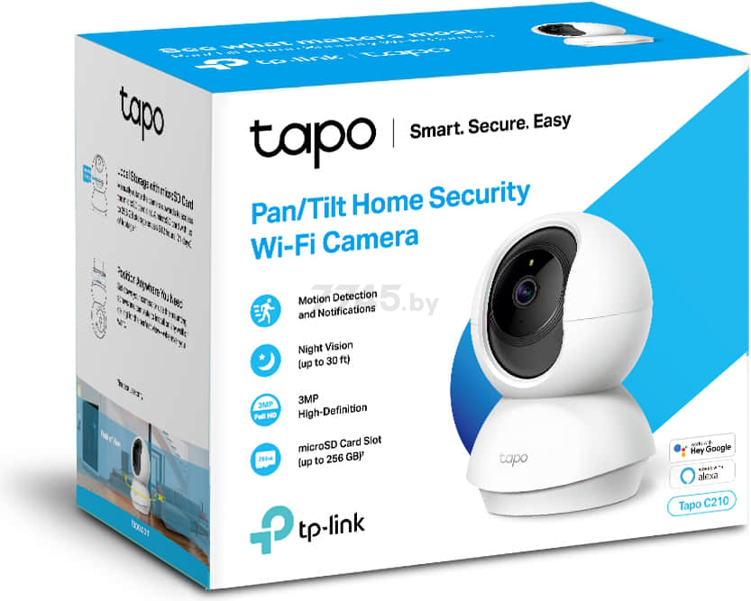 IP-камера видеонаблюдения домашняя TP-LINK Tapo C210 - Фото 7