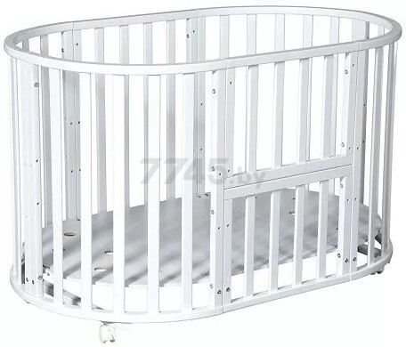 Кроватка детская RAY Alexa 2 6 в 1 белый - Фото 5