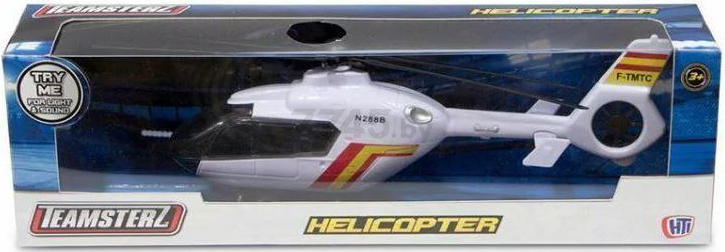 Вертолет службы спасения TEAMSTERZ белый (5372252) - Фото 2