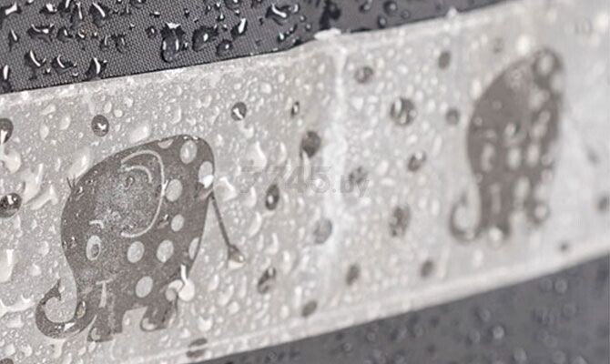 Защита от дождя и ветра для детского автокресла REER RainSafe Baby серый (84051) - Фото 3