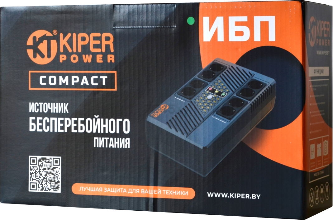 Источник бесперебойного питания KIPER POWER Compact 1000 - Фото 2