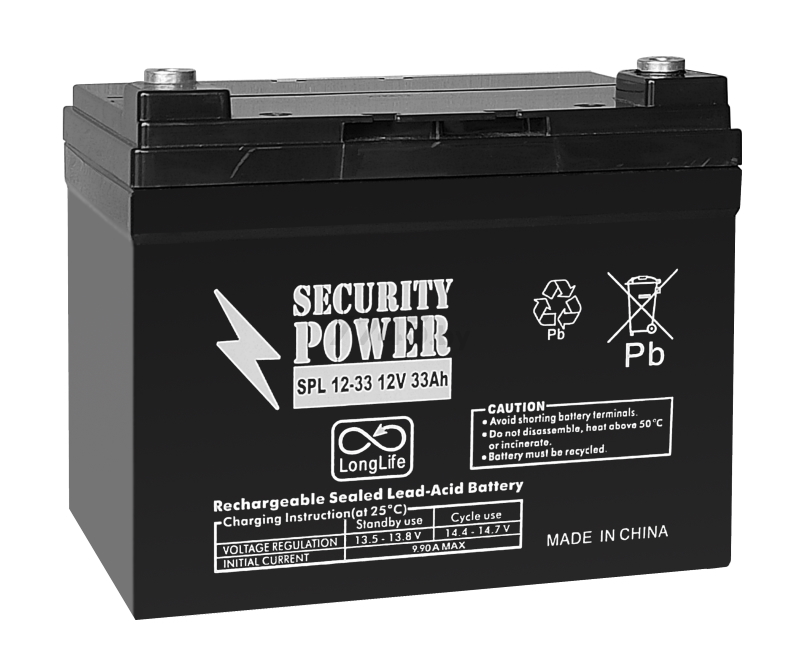 Аккумулятор для ИБП SECURITY POWER SPL 12-33